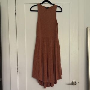 Prana Sleeveless Orange Dress